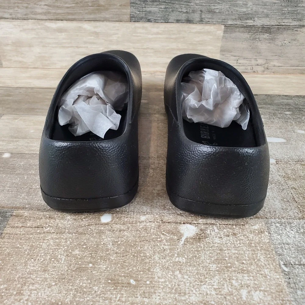 Birkenstock Profi-Birki Womens Shoes Sz 7‎ Regular Fit Black Comfort Round Toe